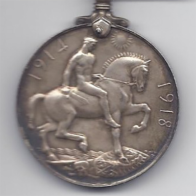 British War medal - obverse