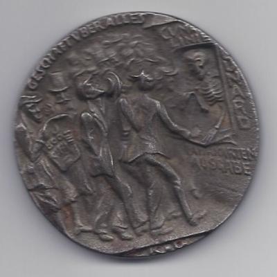 Lusitania Medal - reverse