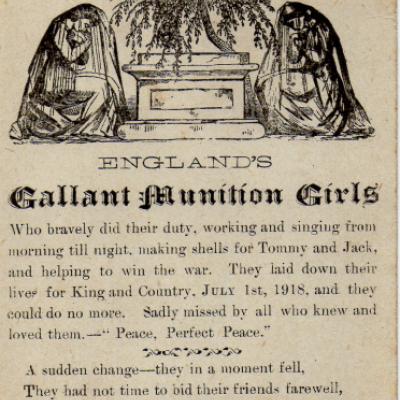 Gallant Munition Girls